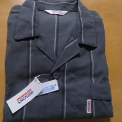 PERSON'S ストライプ パジャマ グレー