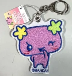 たまごっち キーホルダー サガラ刺繍 ふらわっち ピンク ストラップ