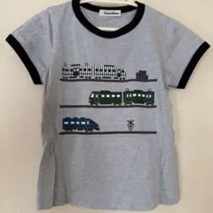 familiar ファミリア 電車柄 Tシャツ 110cmのサムネイル