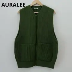 AURALEE/オーラリー ケーブル ニットベスト カーキ 2025年最新】AURALEE メンズ ベストの人気アイテム - メルカリ