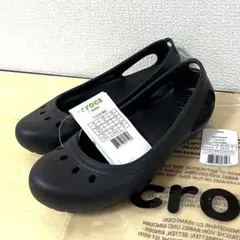 クロックス　カディウェッジ　W6　希少　人気 廃盤品　ササリージニー後継 美品】クロックス crocs ジニー ササリー ウェッジソール