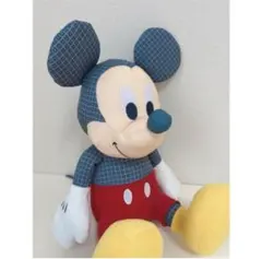 ディズニー　ミッキーマウス　和柄　BIGぬいぐるみ