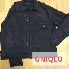 UNIQLO ユニクロ ブラックデニムジャケット