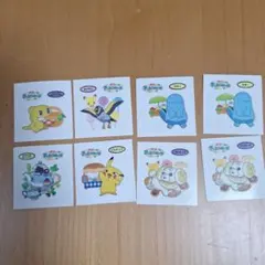 ポケモンパン　シール③　8枚セット