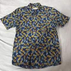 patagonia アロハシャツ パイナップル柄 100%オーガニックコットン