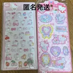 新品未使用 キティちゃん ボンボンドロップシール ウォーターシール 2個セット