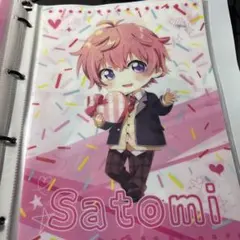 すとぷり　クリアファイル　さとみ