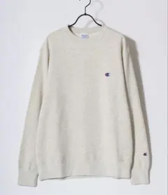 ChampionコットンUSA 裏毛 ロゴワッペン ワンポイント刺繍 スウェット