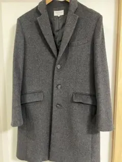 FREAK'S STORE グレー チェスターコート M