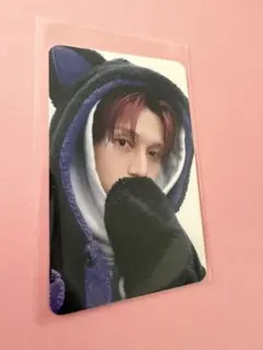 ATEEZ トレカ 黒猫 ウヨン　メクス　アチズ