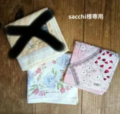 ハンカチ3セット INED & LAURA ASHLEY