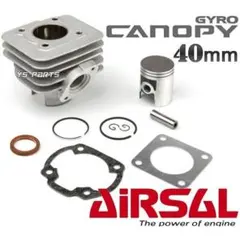 Aisal 49CCアルミシリンダー　キャノピー等　新品をテストで10Km程走行のサムネイル