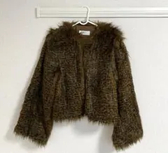 SLY スライ　ジャケット　ファーコート　FREEサイズ