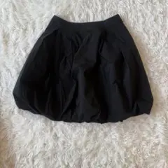 ☆美品☆トービーシック　立体バルーンシルエット♪黒スカート L相当
