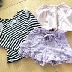 メゾピアノ3点セット【サイズ違い注意】　　110.120
