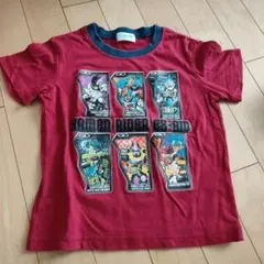 BANDAI 仮面ライダー Tシャツ 赤