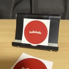 Ballaholic 円形ステッカー1枚 希少RED