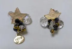ピアス　星モチーフ