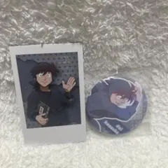 忍たま乱太郎 土井半助 カード 缶バッジ