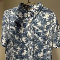 FILA パームツリー柄 ポロシャツ