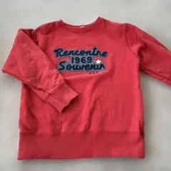 é.a.B 赤色トレーナー 120