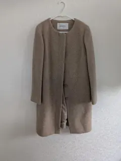 NATURAL BEAUTY BASIC ベージュ チェスターコート