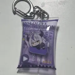 ホロライブはぐみ一つ エアふわキーホルダー ラプラス・ダークネス