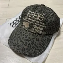 【新品未使用】 aeae レオパード柄 キャップ ヒョウ柄 新品タグ付き