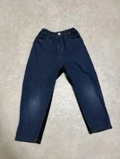 ダークブルー 長ズボン 120A ウエストゴム