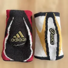 adidas asics リストバンド アディダス アシックス