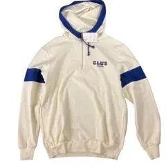 希少 デッドストック80's デサント クラブアディダス ハーフジップパーカー