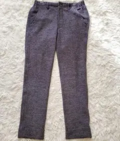 インスパイア 裏起毛 ジョガーパンツ グレー（M） ウエスト紐 裏地 ストレッチ