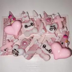 ♡地雷系 量産型 平成女児 ネイルチップ