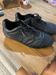 美品】ヒュンメル ヴォラート サッカースパイク オールブラック 27.5cm