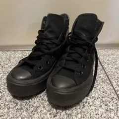 コンバース ALL STAR ブラック 厚底 ハイカット
