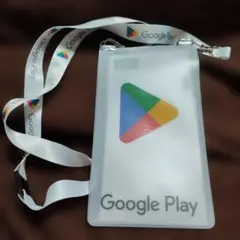 Google Play　パスケース&ネックストラップ