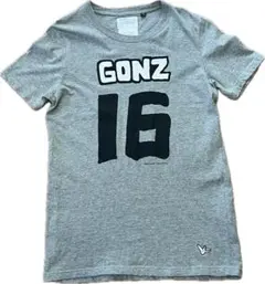 マークゴンザレス GONZ 16 プリント グレー Tシャツ