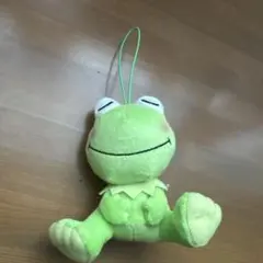 カーミット ぬいぐるみ ストラップ付き
