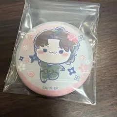 フリューくじ　忍たま乱太郎　ふんわり桜もちぴこの段　缶バッジ 利吉