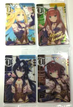 ウマ娘　ツインウエハース　カード　レア4枚　まとめ売り