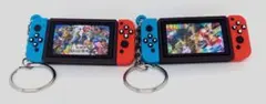 マリオ ゲーム機キーホルダー2個セット