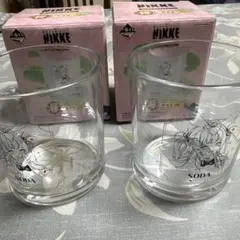 NIKKE 一番くじ F賞 グラス ソーダ 2個セット