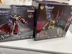 一番くじ デジモンアドベンチャー ディアボロモン オメガモン フィギュア