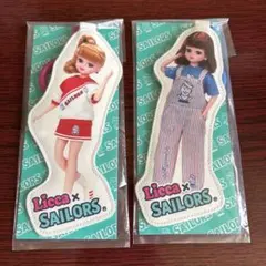 リカちゃんくじ セーラーズ ダイカットキーチェーン 2点セット