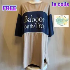 【美品】 le colis ルコリ　刺繍ロゴ　トップス　Tシャツ D9のサムネイル