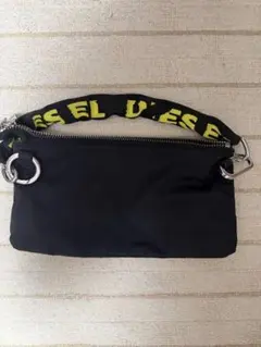 DIESEL ボディバッグ ブラック イエローのサムネイル