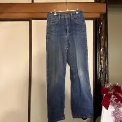 EDWIN ストレートデニム US CLASSIC デニムブルー