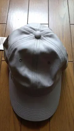 無印良品 UVカットコットンキャップ アイボリー 55-59cm