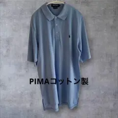 Polo Golf ライトブルー ポロシャツ　PIMAコットン製　L相当のサムネイル