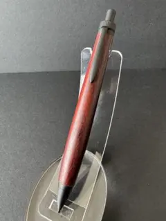 カーリーメープルラッカー仕上げ木軸ペン 縮杢 赤 レッド - メルカリ